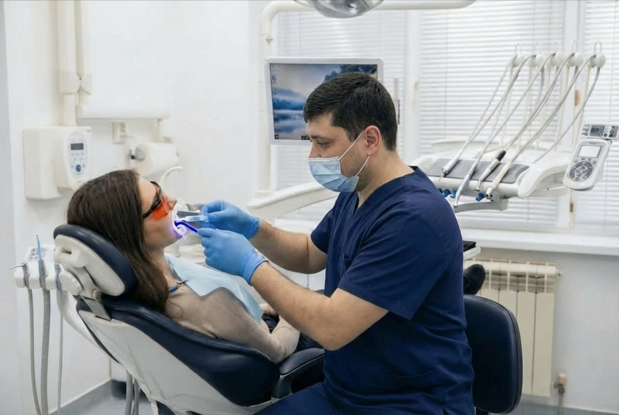 Отбеливание зубов